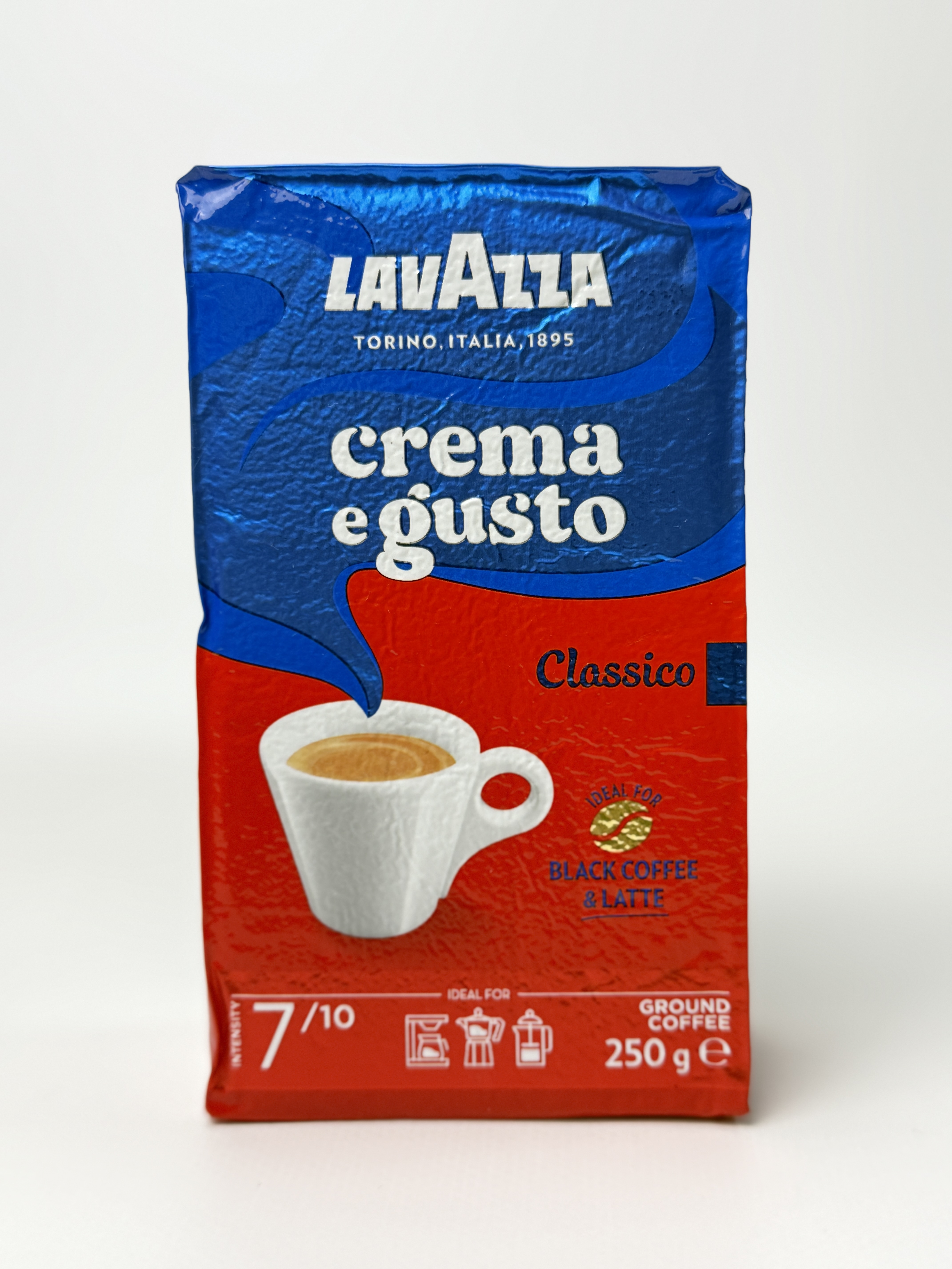 Кава мелена Lavazza Crema e Gusto Classico (колір) 250гр