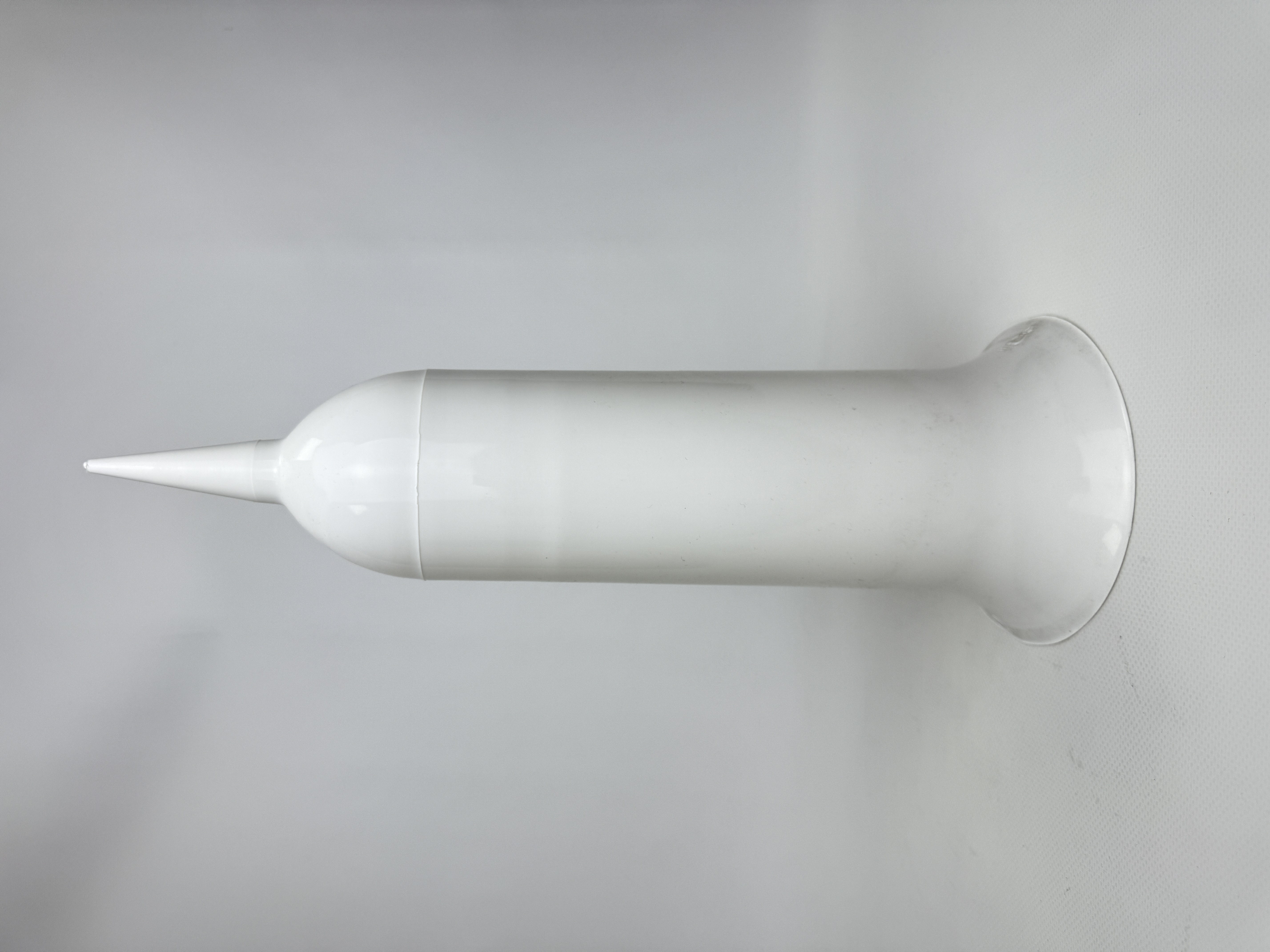 Вазон "Флакон конус"(білий)