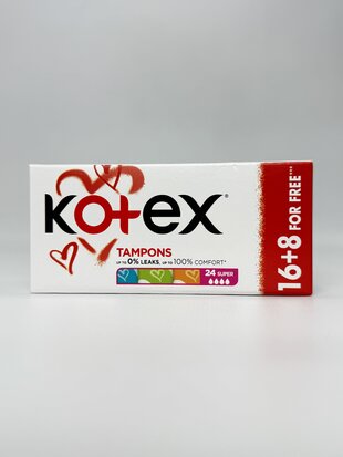 Kotex тампони 16 Super