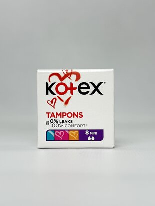 Kotex тампони 8+4 шт Mini