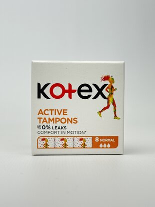 Kotex тампони Active 8 шт Normal