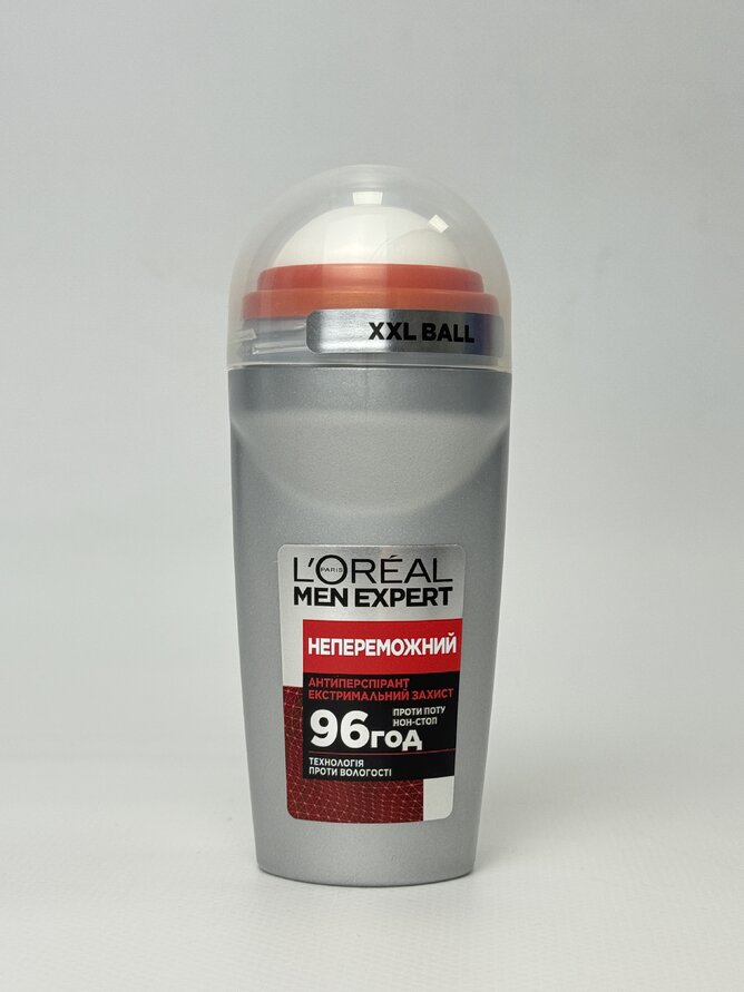 LOREAL MEN Expert Кульковий дезодорант Непереможний. 50 мл
