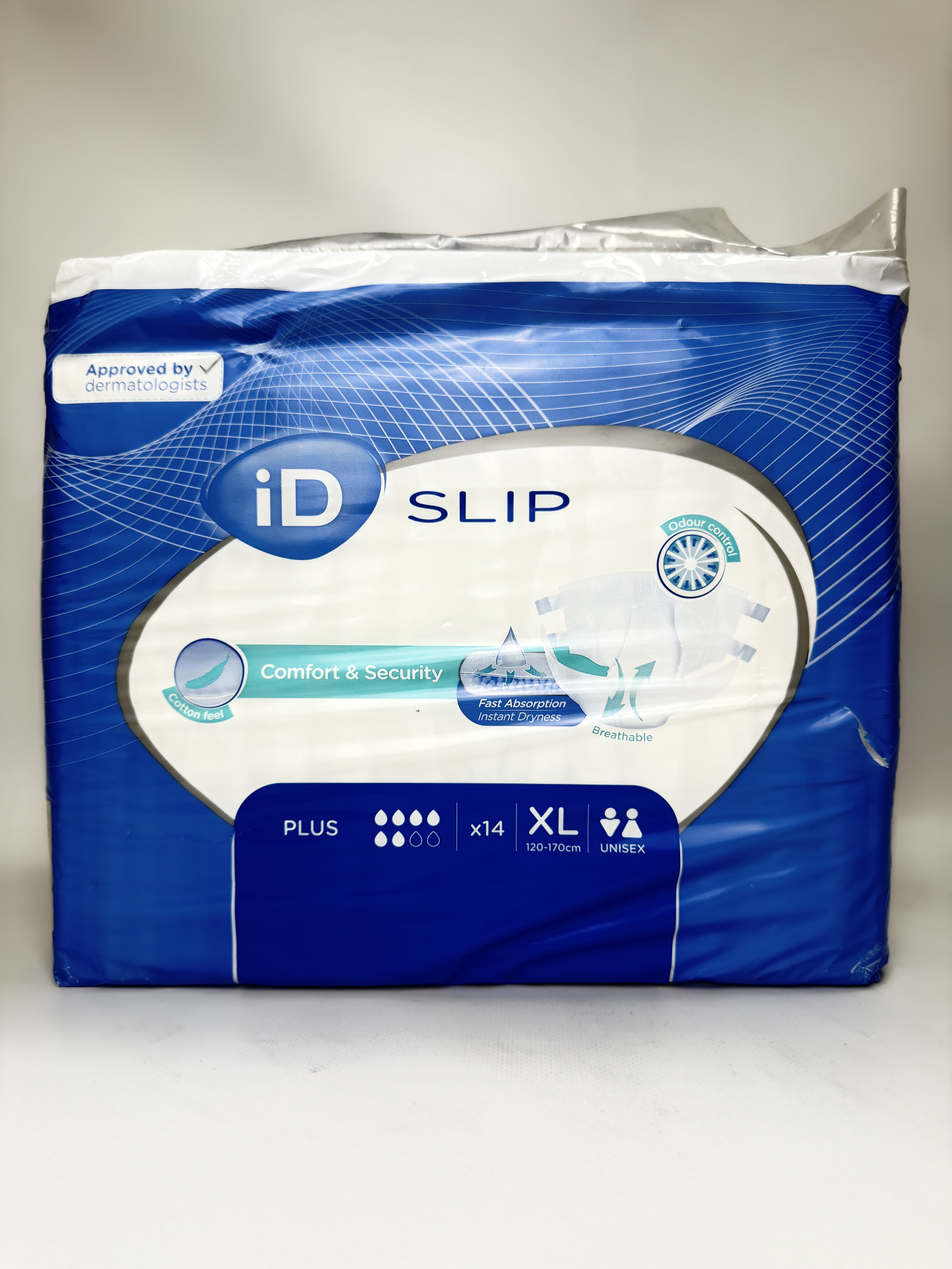 ID SLIP Plus XL підгузники для дорослих 14шт (7%)