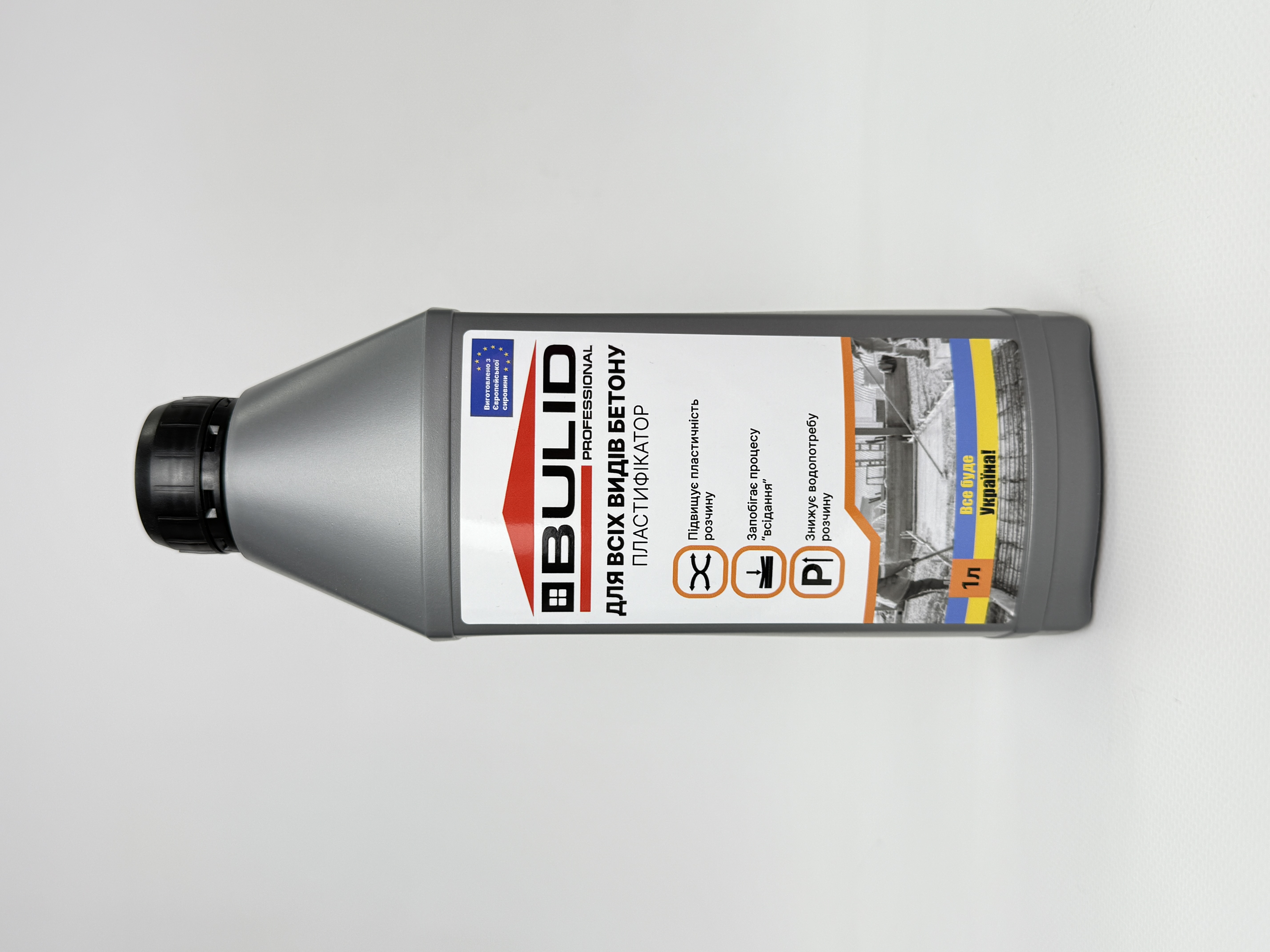 Пластифікатор (для всіх видів бетону) 1 л BULID