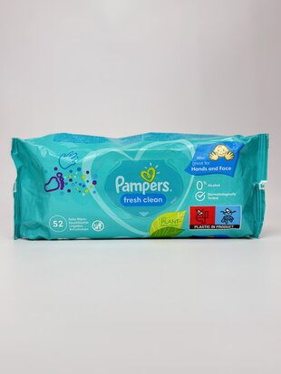 Вологі Серветки Pampers 52 шт
