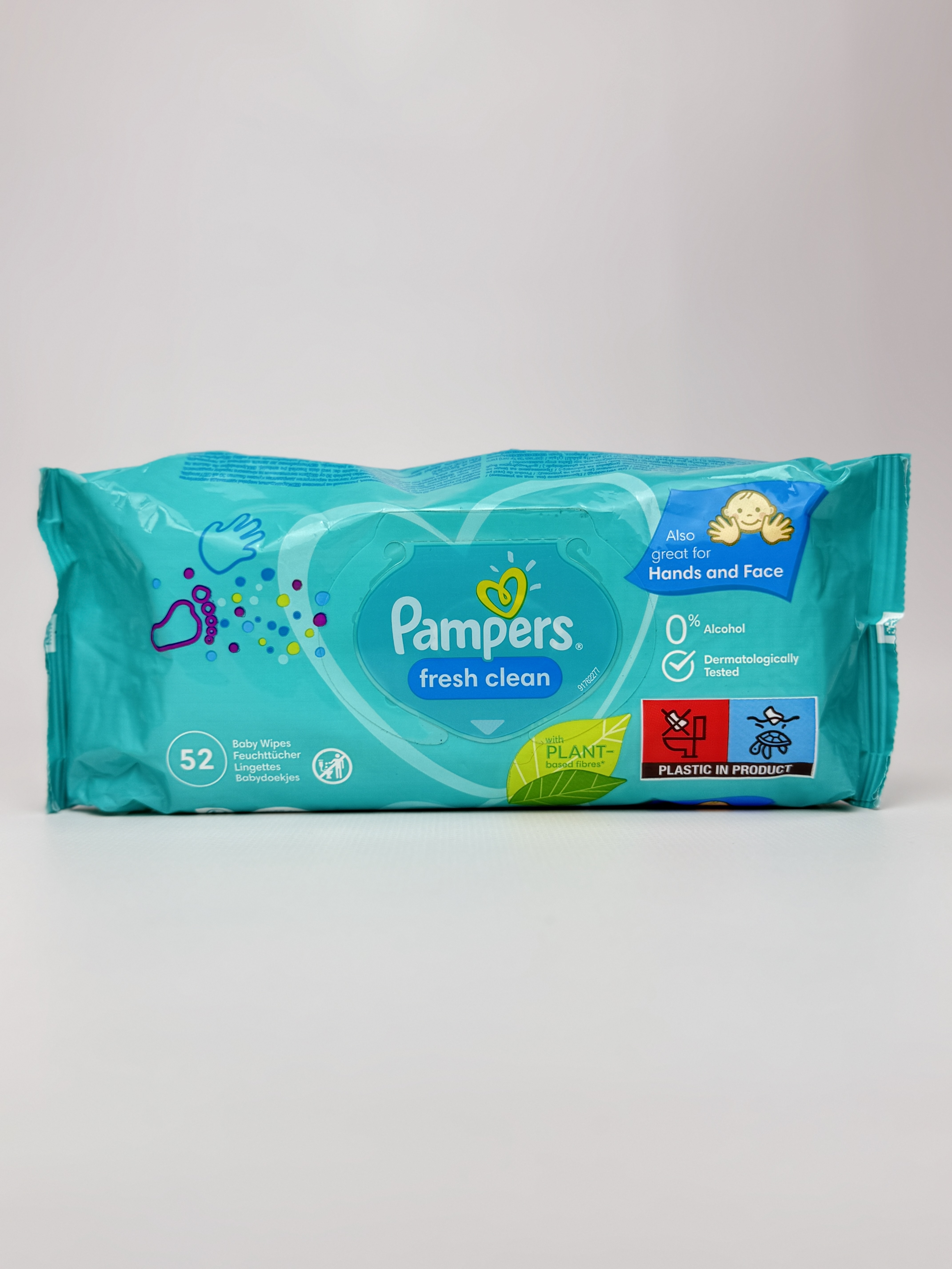 Вологі Серветки Pampers 52 шт