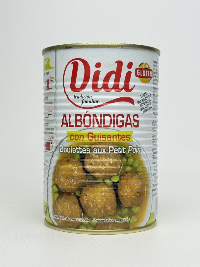 Каша DIDI 415 гр. Con Guisantes