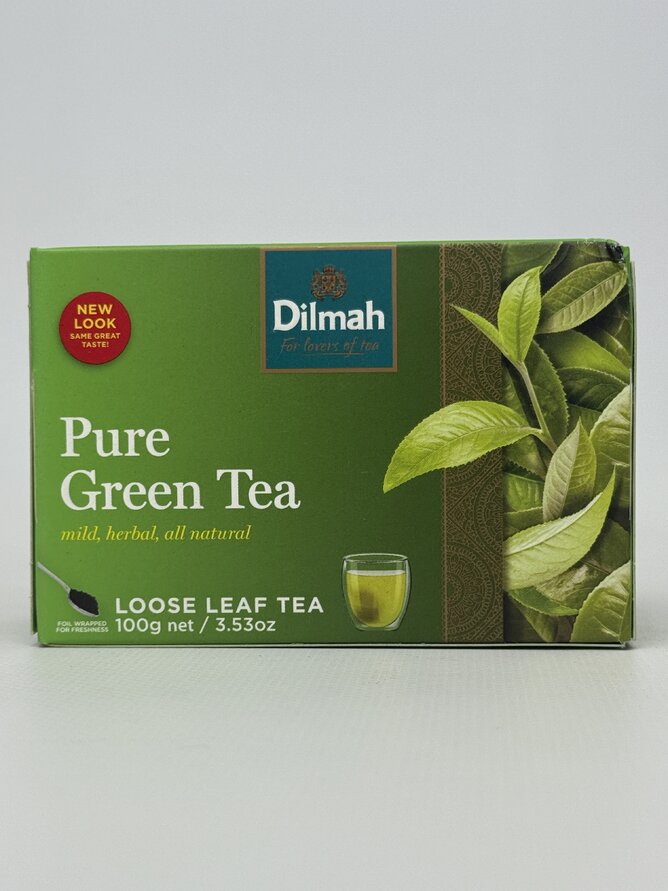Чай Dilmah Зеленй лист 100г