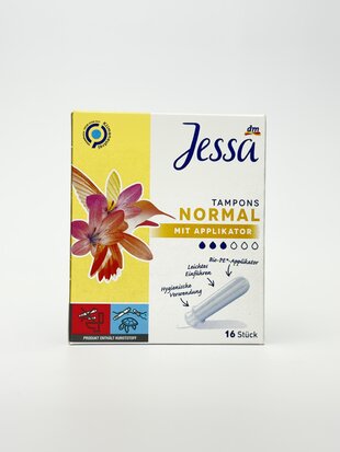DM Jessa Тампони Normal mit applikator 3кр. 16st