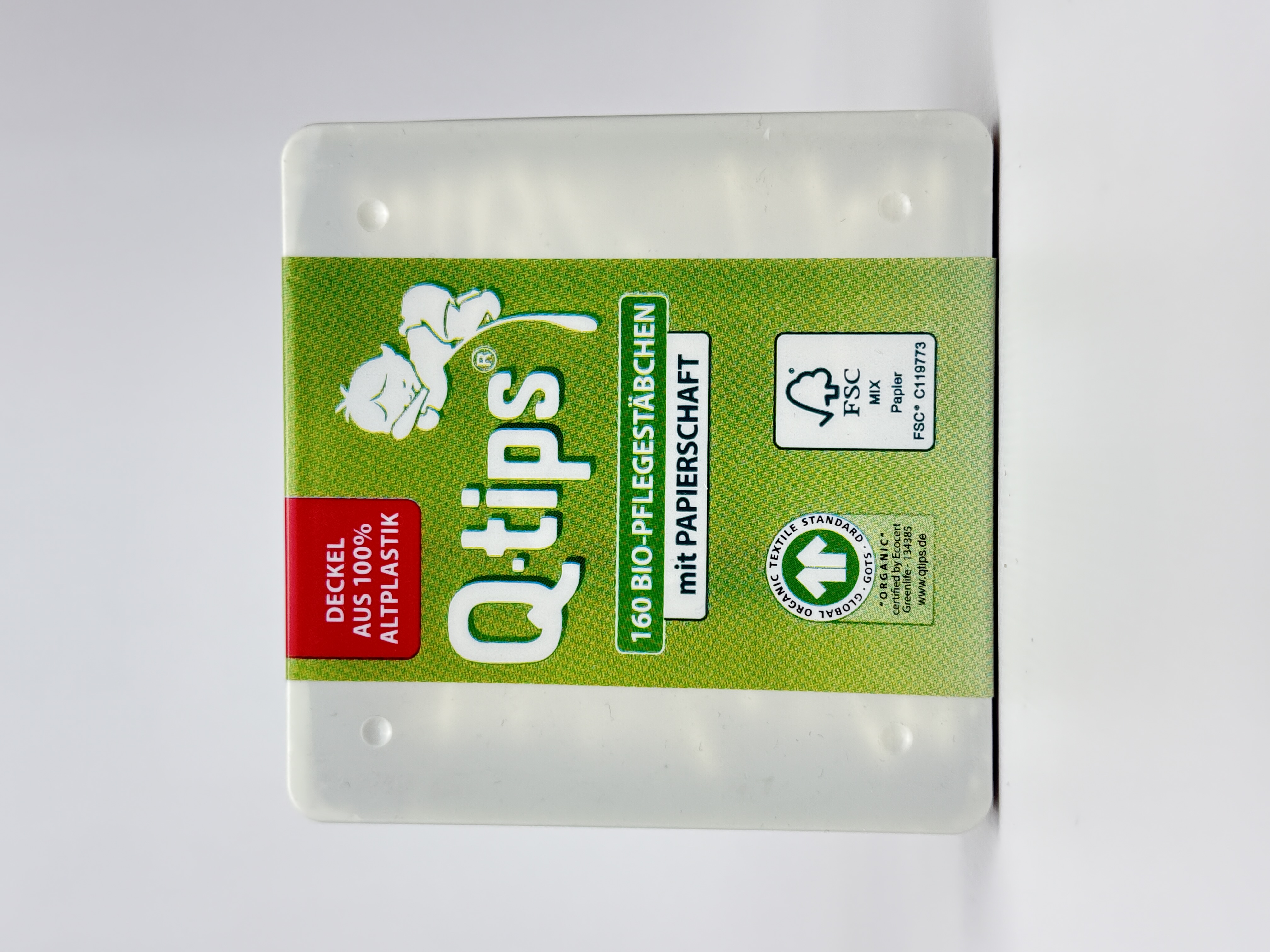 Палички Вушні Q-Tips Bio 160st /10