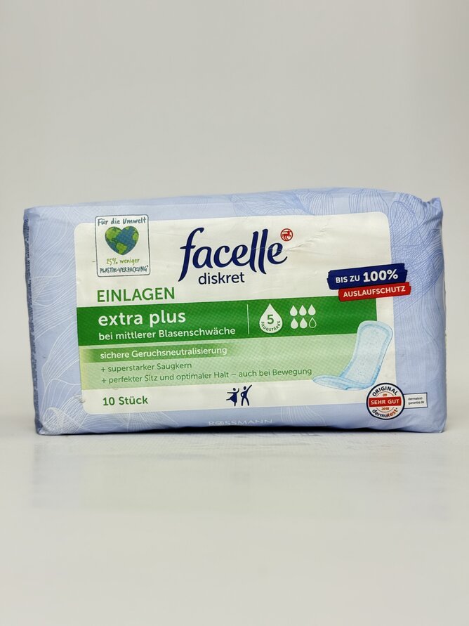 Прокладки Гігієнічні Rossman Facelle 5кр. 10st (100% захист від прот.)