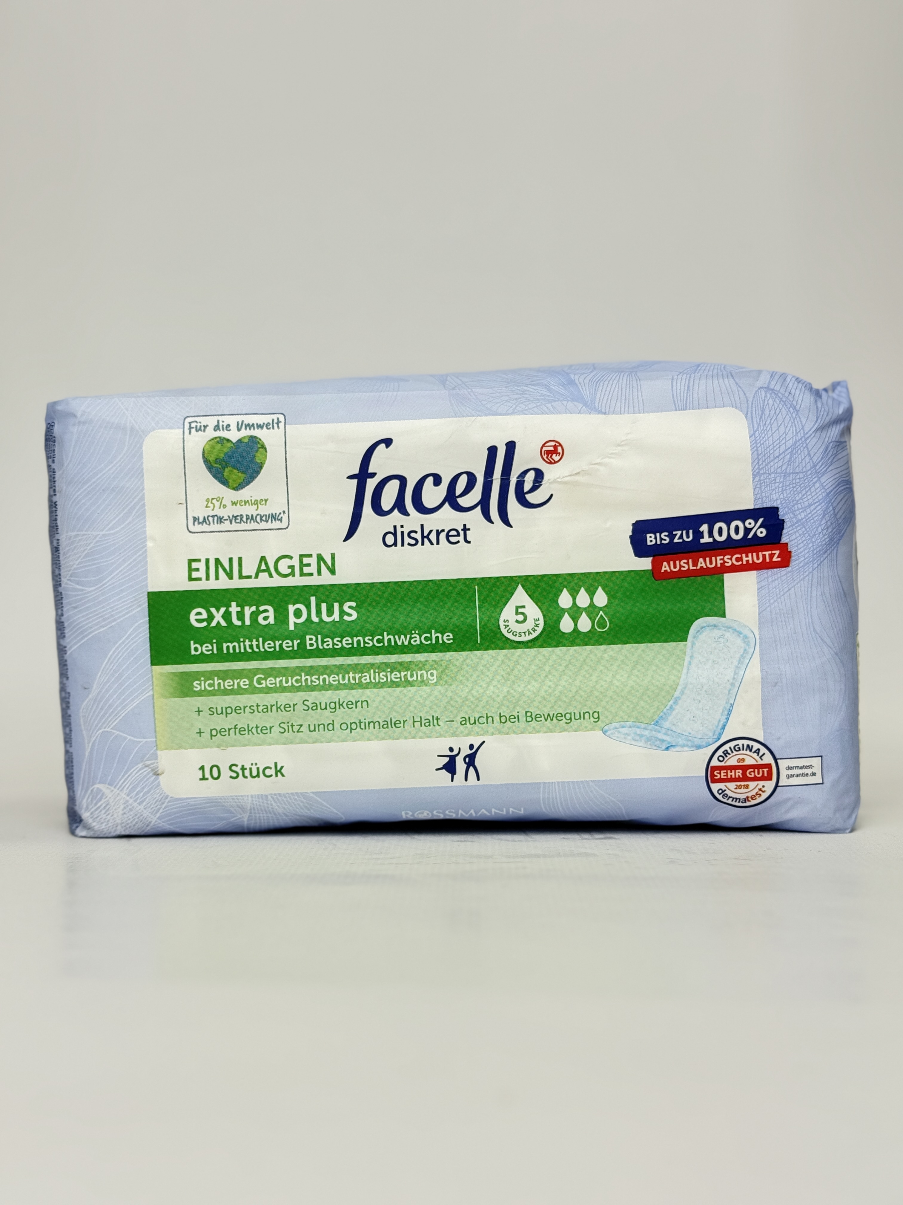 Прокладки Гігієнічні Rossman Facelle 5кр. 10st (100% захист від прот.)