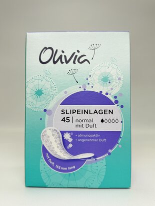 Прокладки Щоденні Olivia normal mit Duft 1кр. 45st