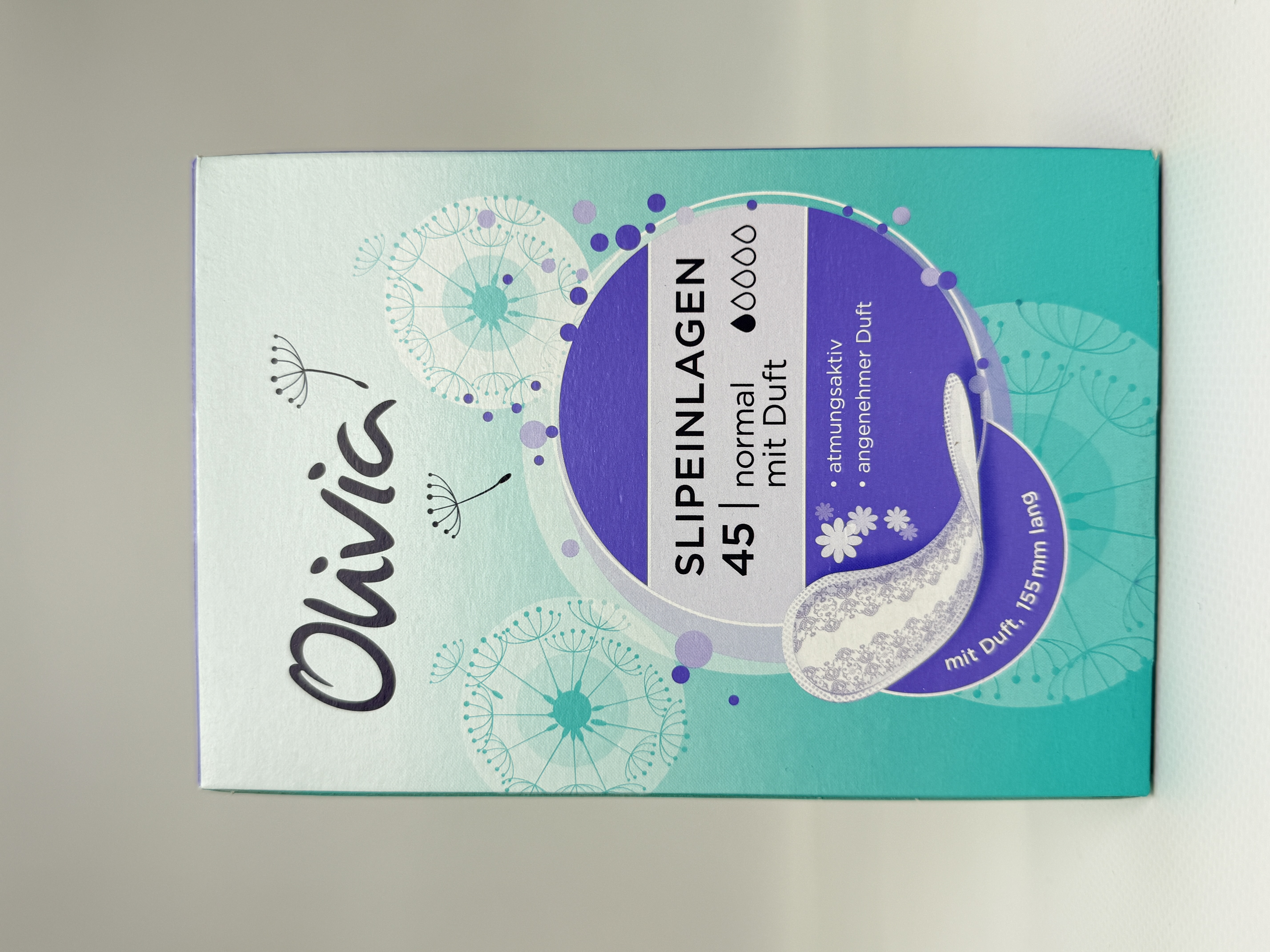 Прокладки Щоденні Olivia normal mit Duft 1кр. 45st