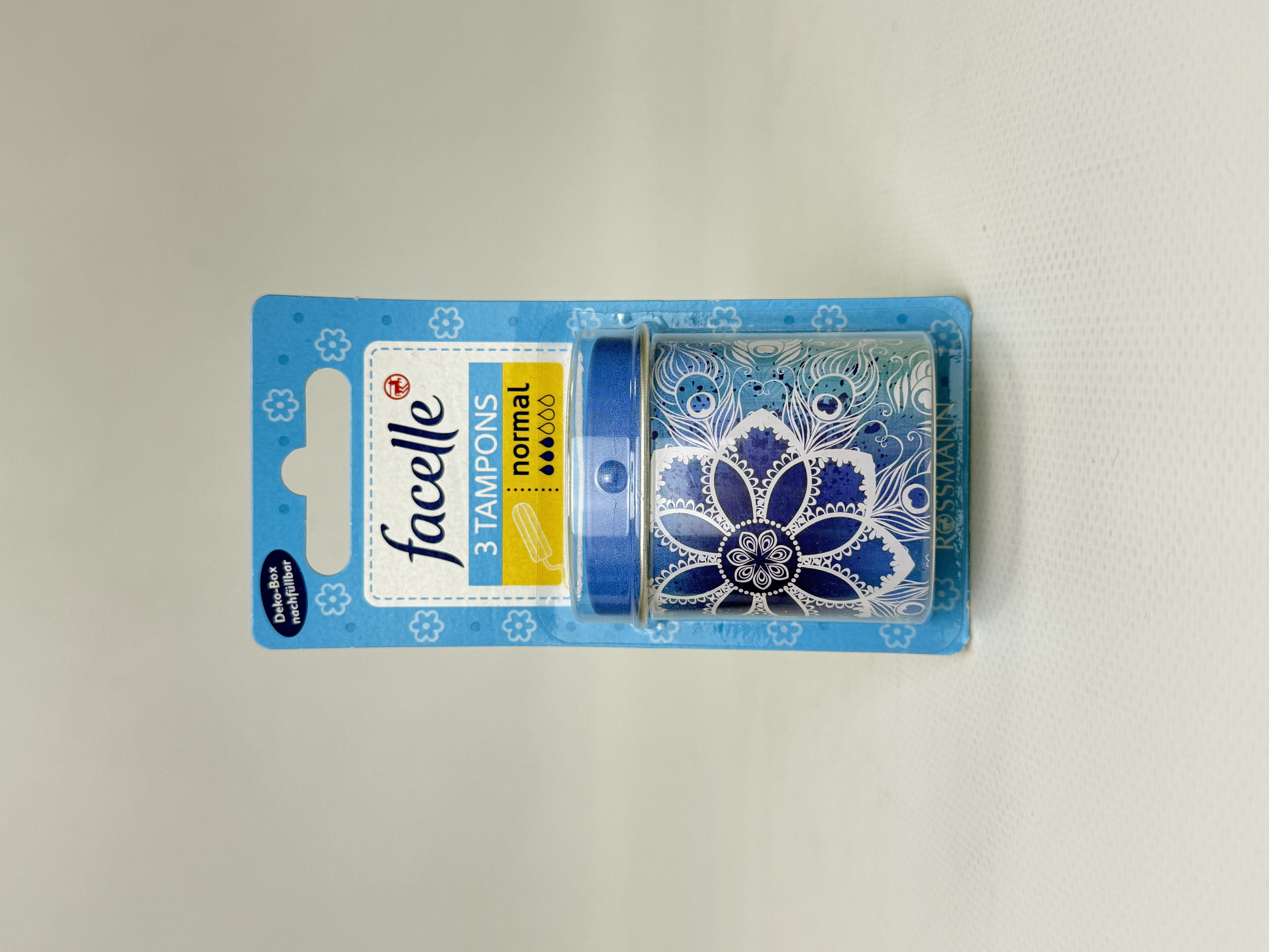 Тампони Гігієнічні Rossman Facelle normal 3кр. 3st (у футлярі) /9