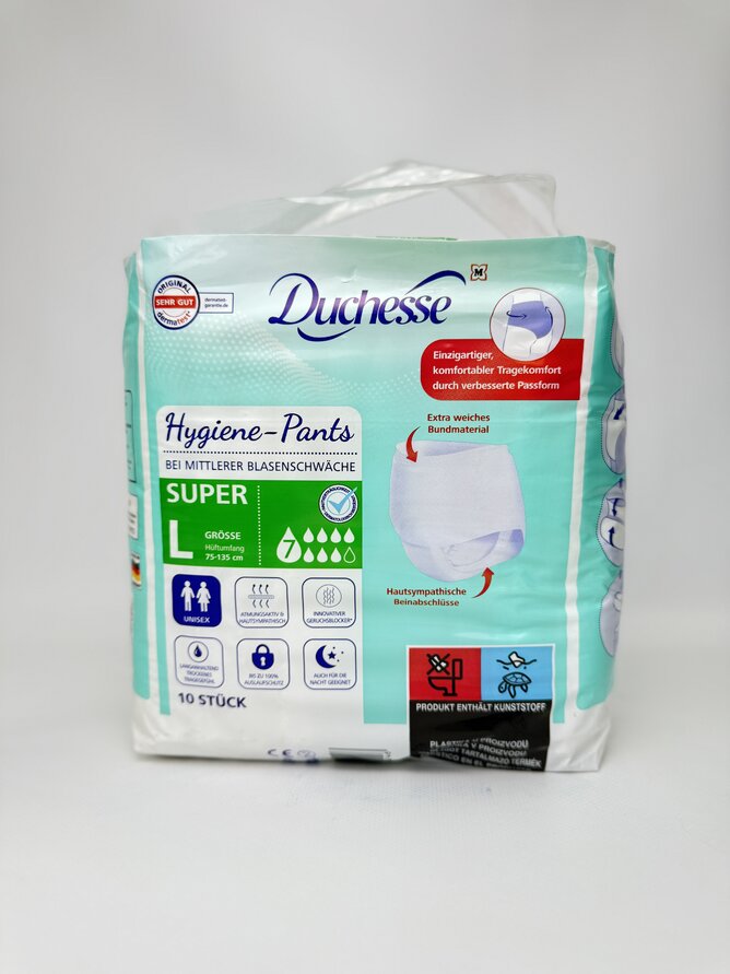 Труси Абсорбуючі для дорослих Muller Pants L(75-135см) 7кр. 10st