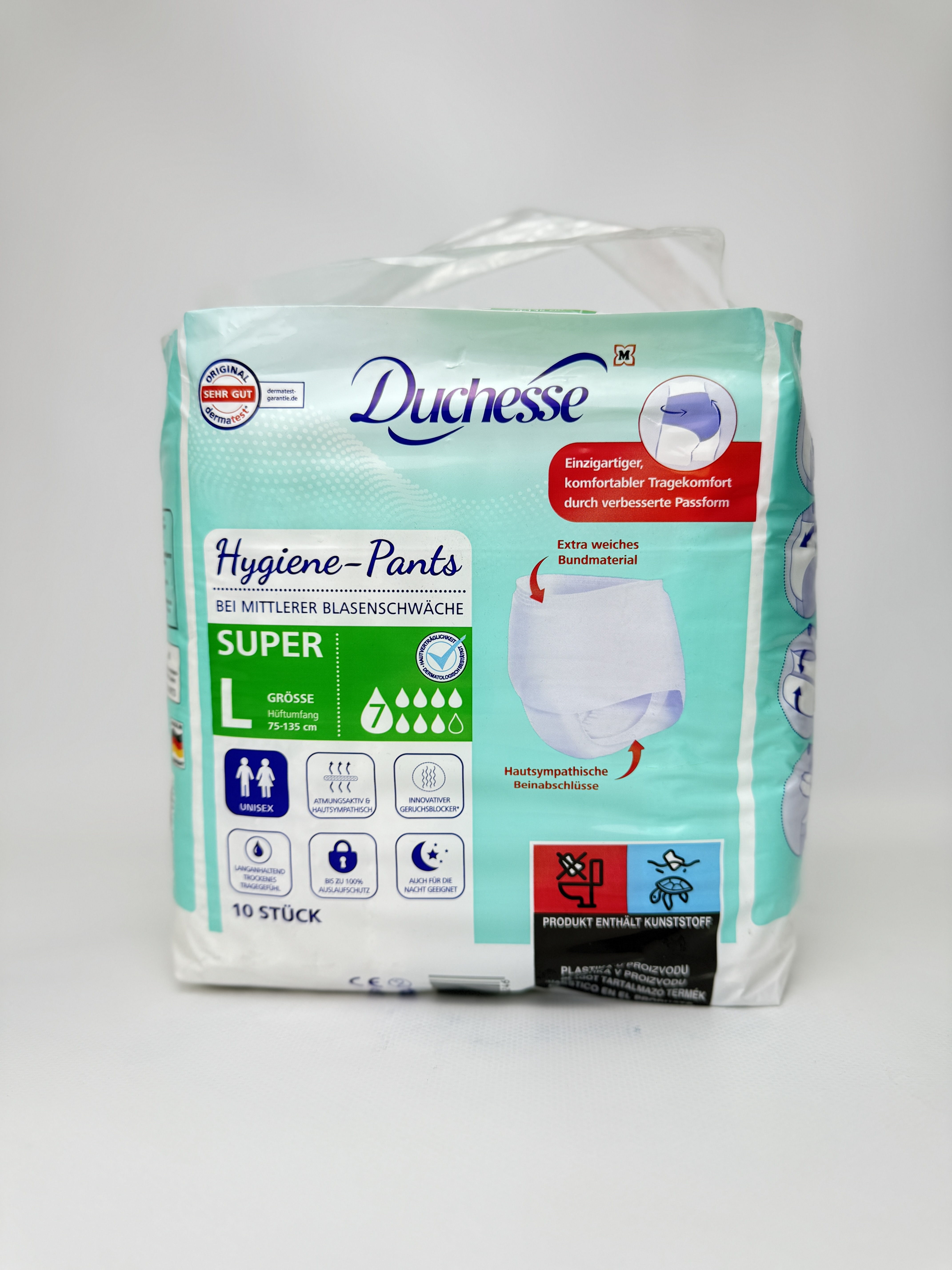 Труси Абсорбуючі для дорослих Muller Pants L(75-135см) 7кр. 10st