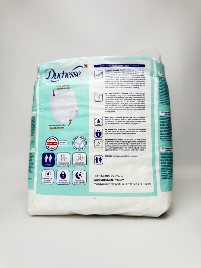 Труси Абсорбуючі для дорослих Muller Pants L(75-135см) 7кр. 10st