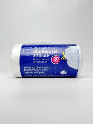 Мішки для сміття Budni Eco 20L 30st /17