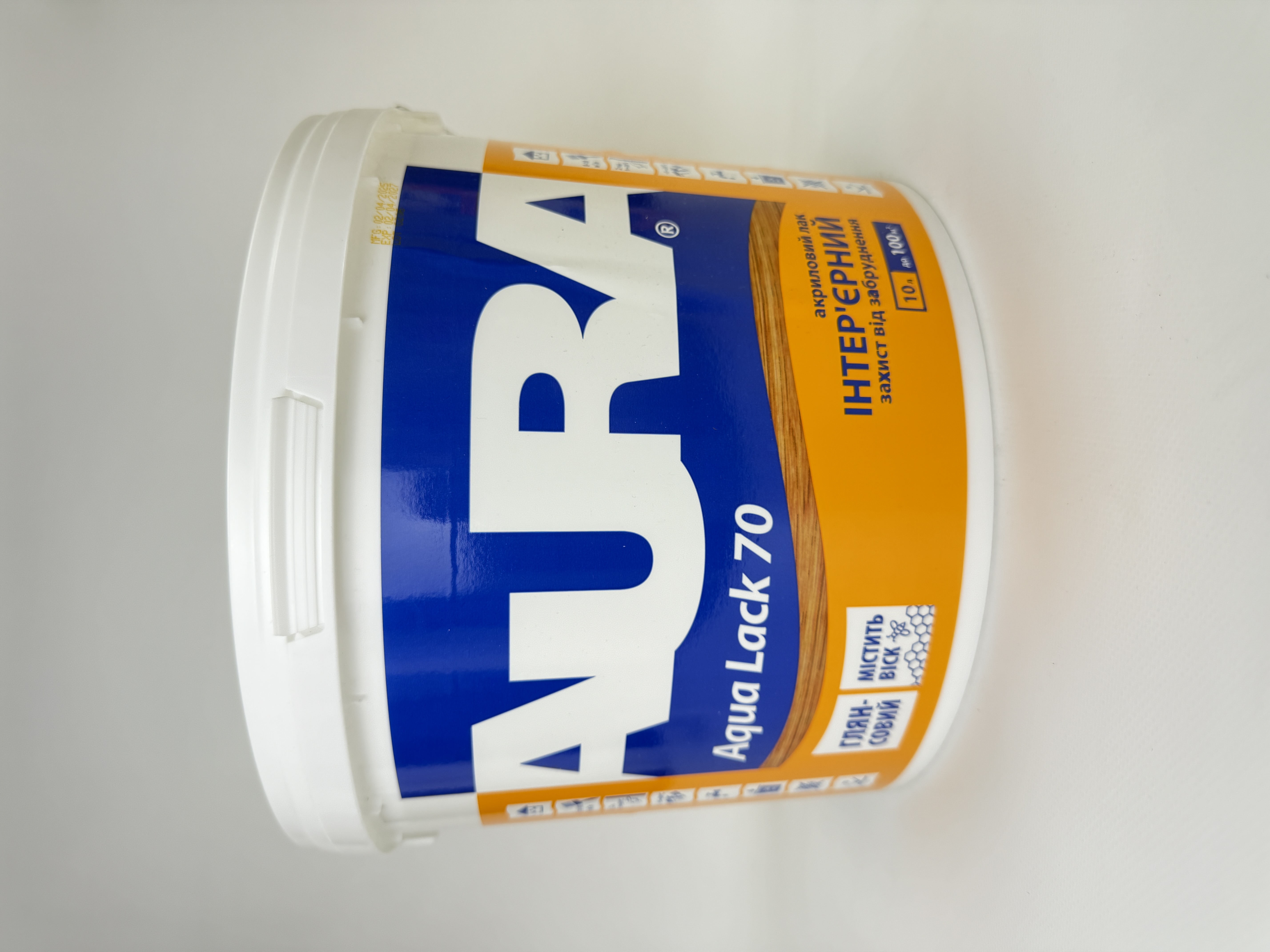 Лак акрил. Aqua Lack 70 10л AURA