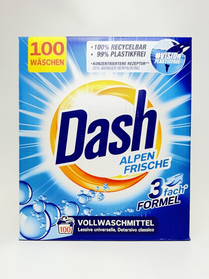 Dash Порошок для прання Alpen Frische 5 кг (100 прань)