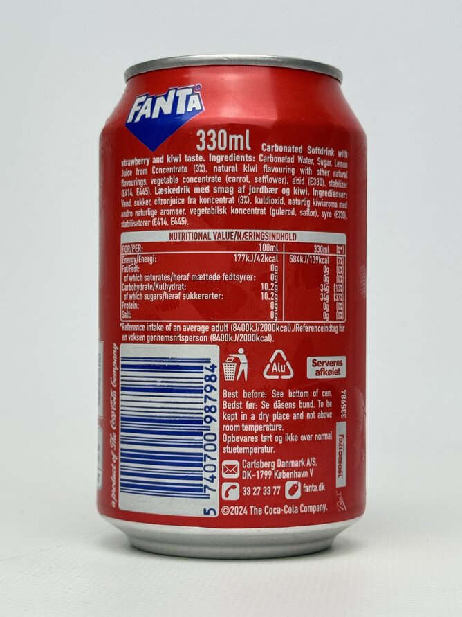 FANTA Strawberry & Kivi 330ml