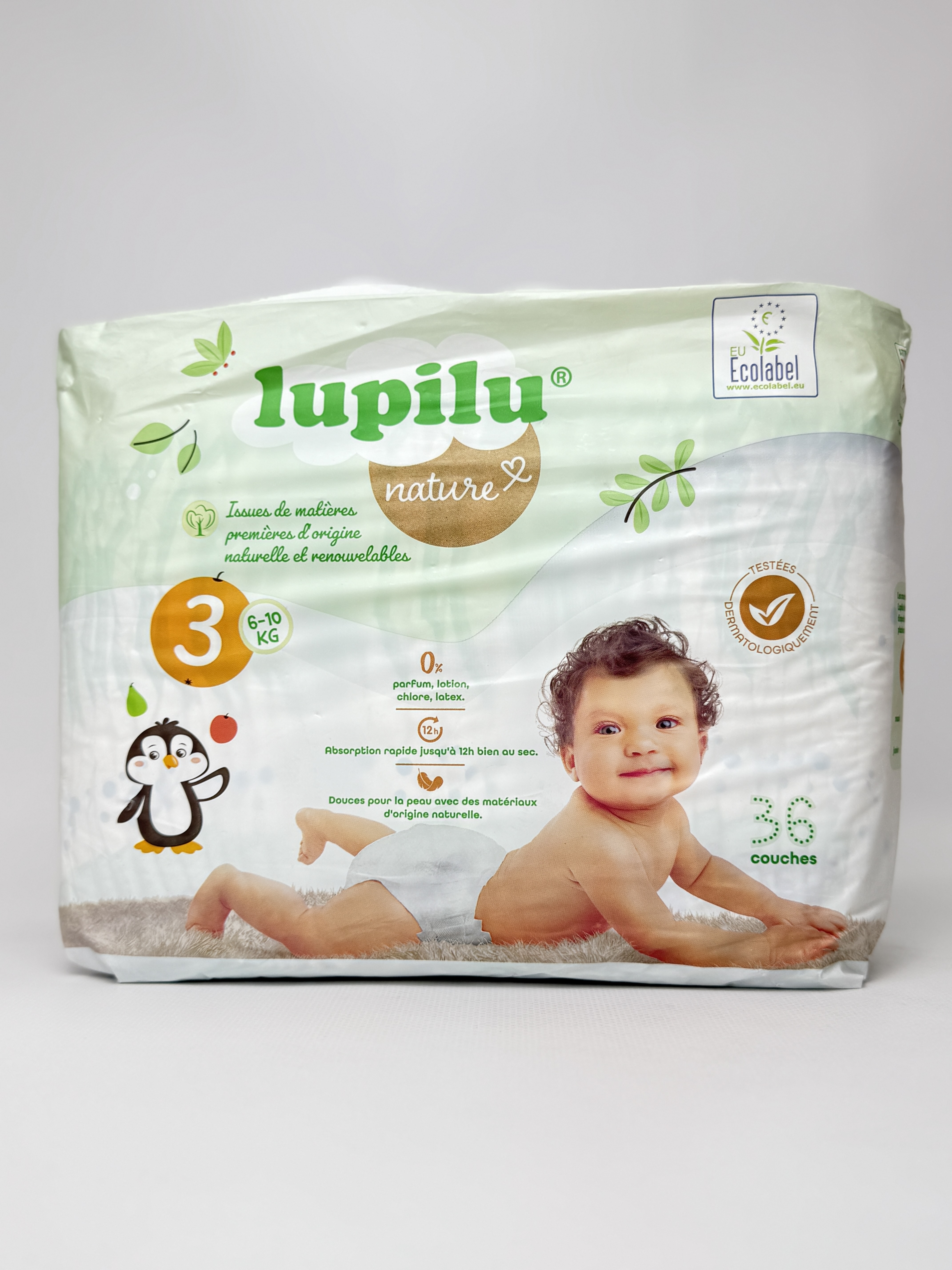 Підгузки Lupilu Nature 3 (6-10 кг) 36 шт