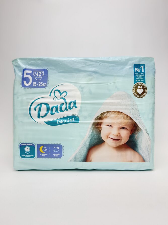 Dada Підгузки Extra Soft - розмір 5 (15-25кг) 42