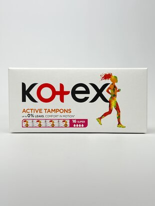 Kotex тампони Active 16 шт Super