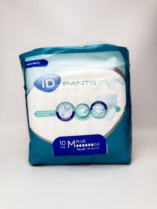 ID Plus M підгузники-труси для дорослих 10шт (7%)