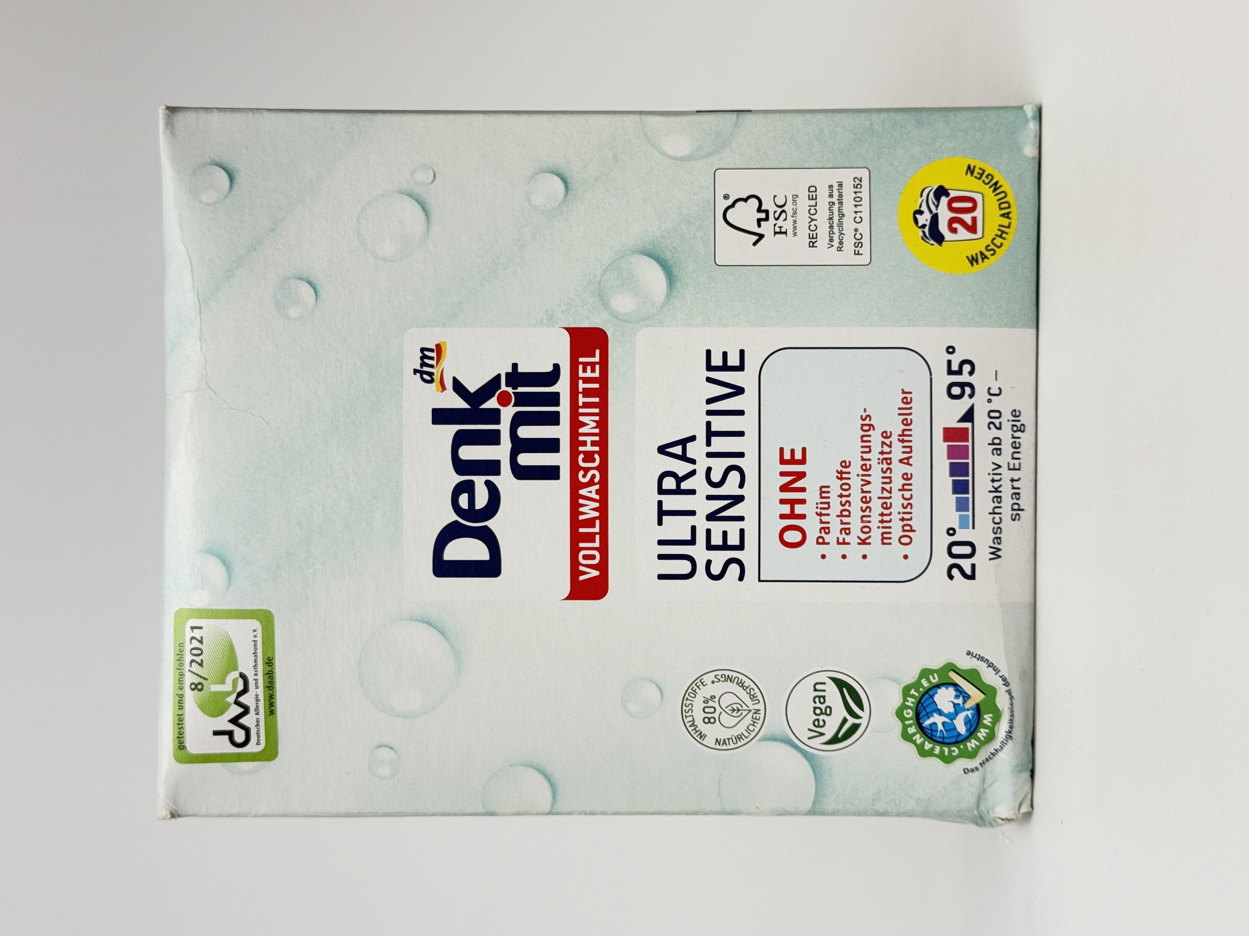 Denk Mit - Порошок д/прання Ultra Sensitive(20)