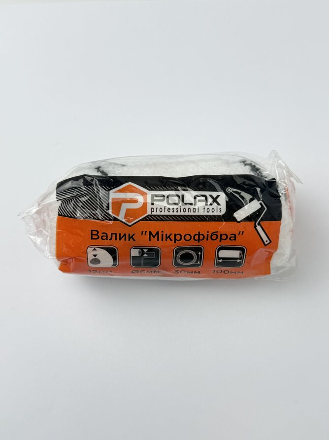 Валик POLAX "Mikrofiber master" 6х30х100мм