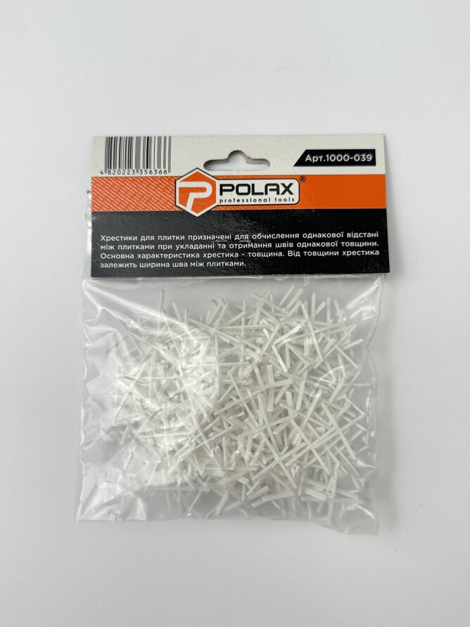 Хрестики д/плитки POLAX 1 мм (200шт.)
