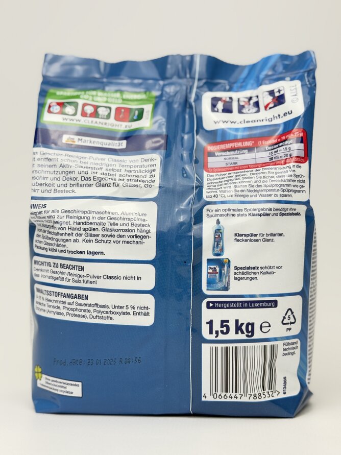 Denk Mit Порошок для ПММ 1.5 кг