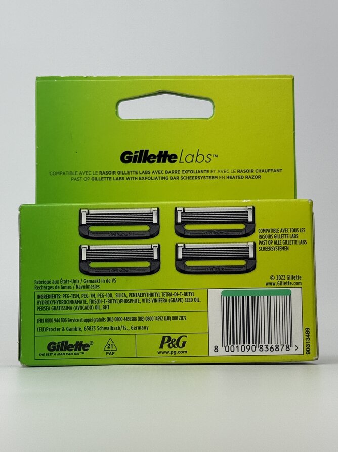 Gillette - Labs (4) зап.