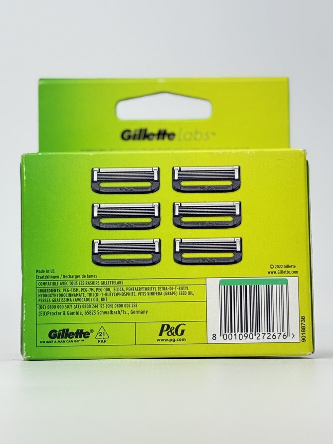 Gillette - Labs (6) зап.