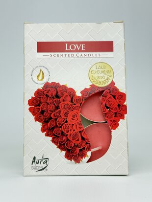 Свічка ароматна Love 6*11г