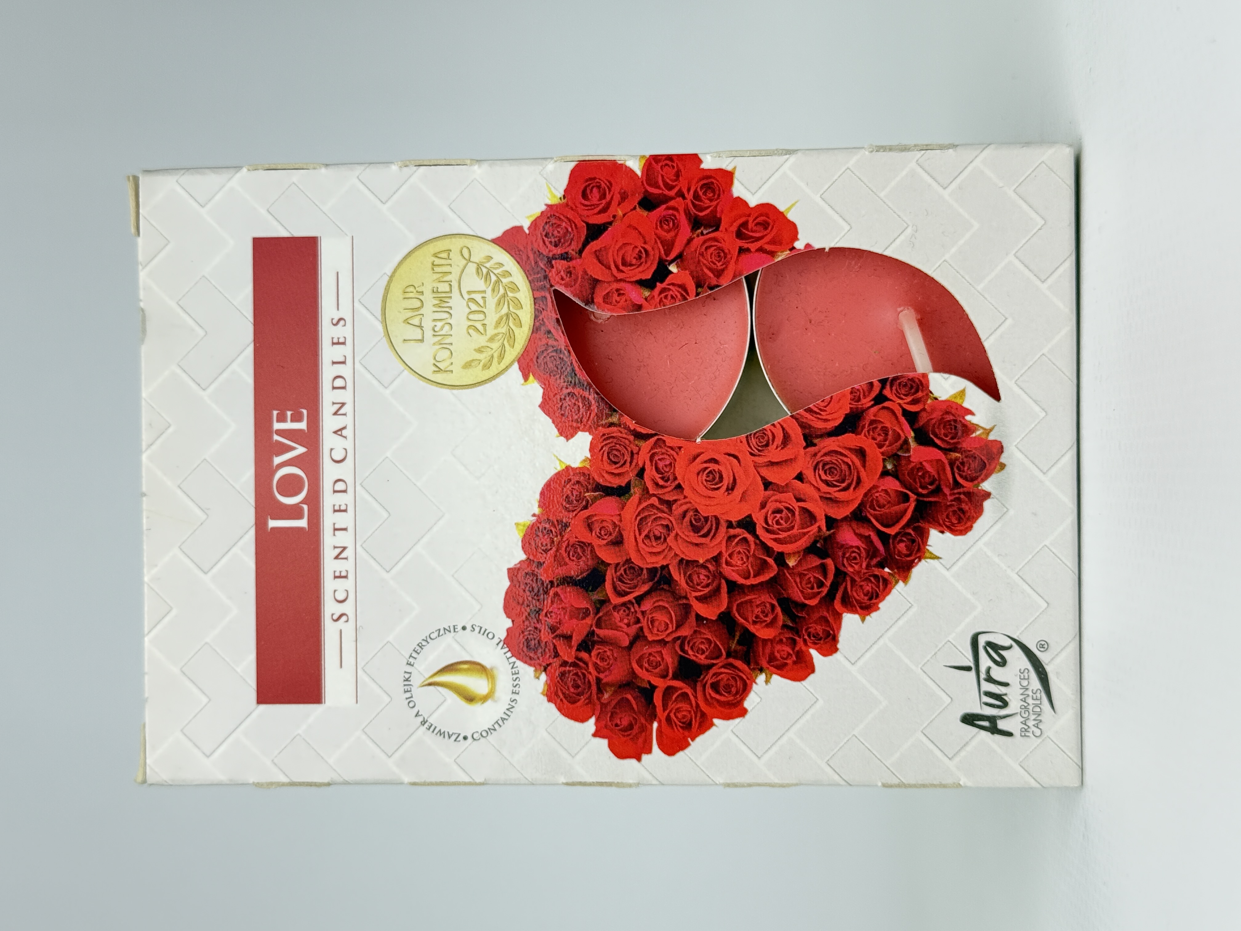 Свічка ароматна Love 6*11г