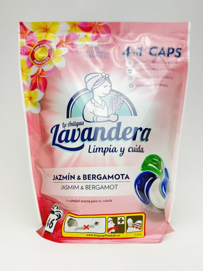 Lavandera Капсули 4in1 JAZMIN&BERGAMOT(46) унів.