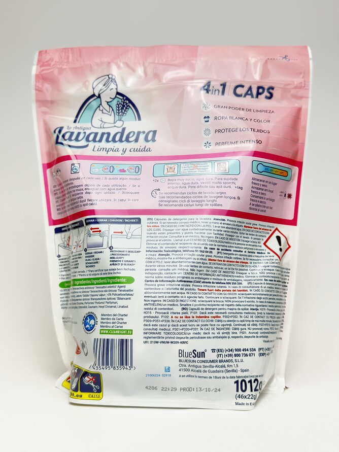 Lavandera Капсули 4in1 JAZMIN&BERGAMOT(46) унів.