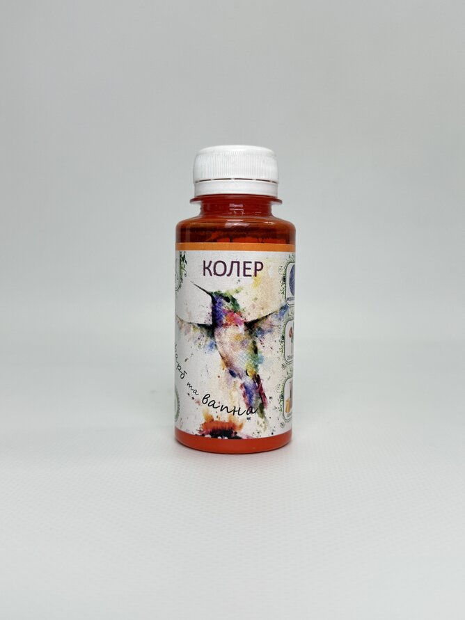 Барвник конц.ун. 05 помаран. 100мл Колібрі