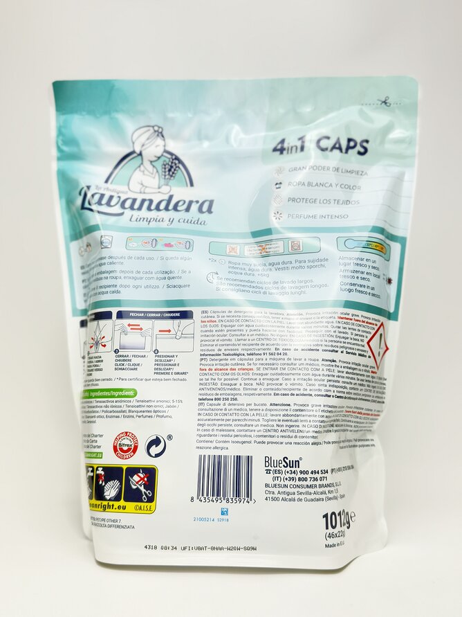 Lavandera Капсули 4in1 ESENCIAL FLORAL(46) унів.