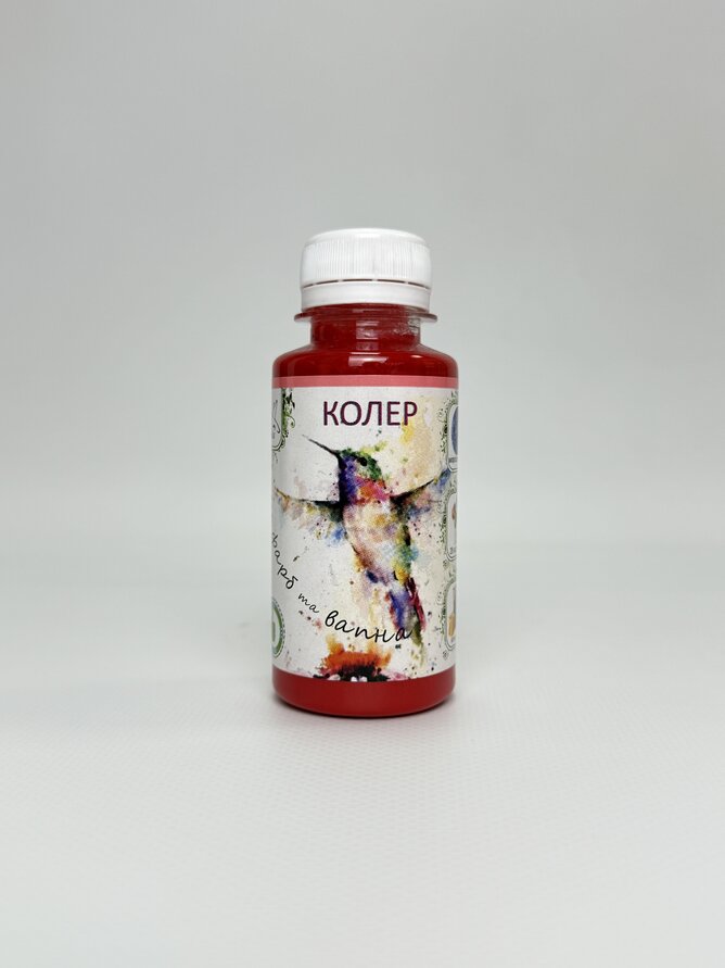 Барвник конц.ун. 07 темн. червон. 100мл Колібрі