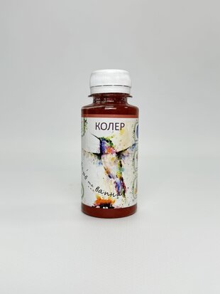 Барвник конц.ун. 08 черв-корич. 100мл Колібрі