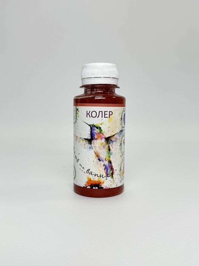 Барвник конц.ун. 08 черв-корич. 100мл Колібрі