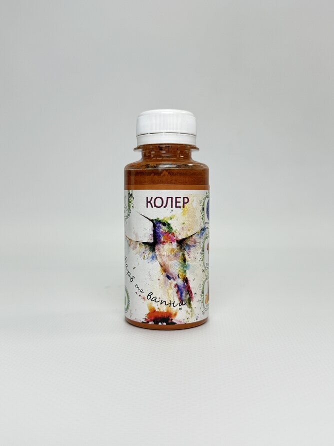 Барвник конц.ун. 09 св-коричневий 100мл Колібрі