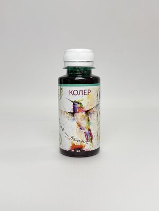 Барвник конц.ун. 16 смарагдовий 100мл Колібрі