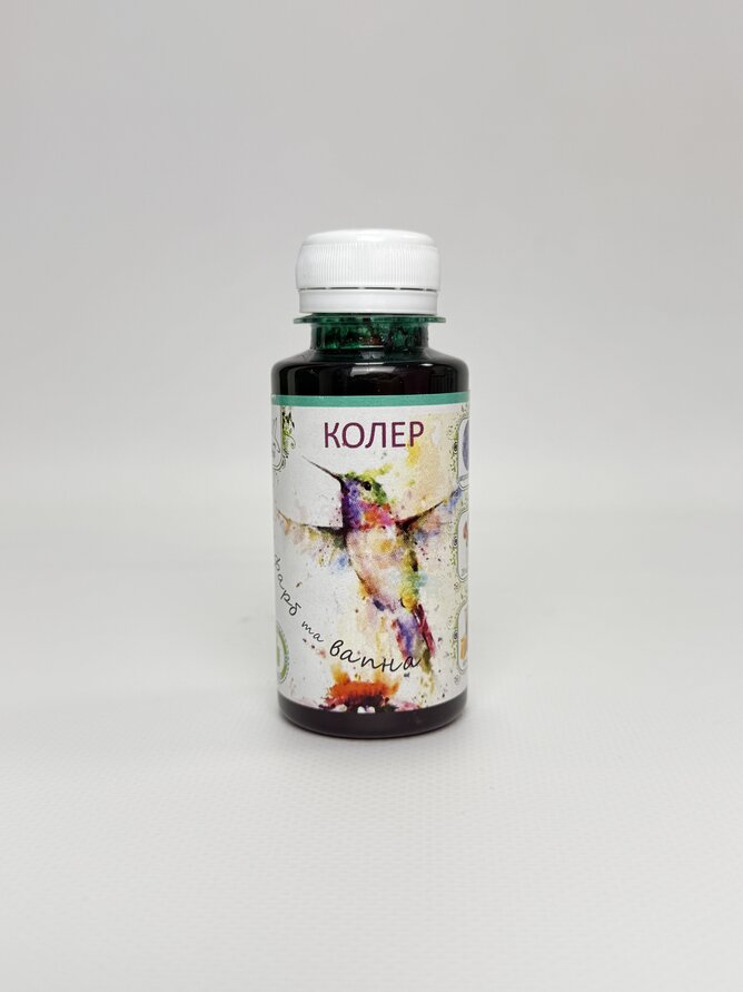 Барвник конц.ун. 16 смарагдовий 100мл Колібрі