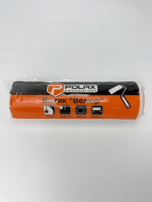 Валик POLAX "Велюр"8*45*180мм