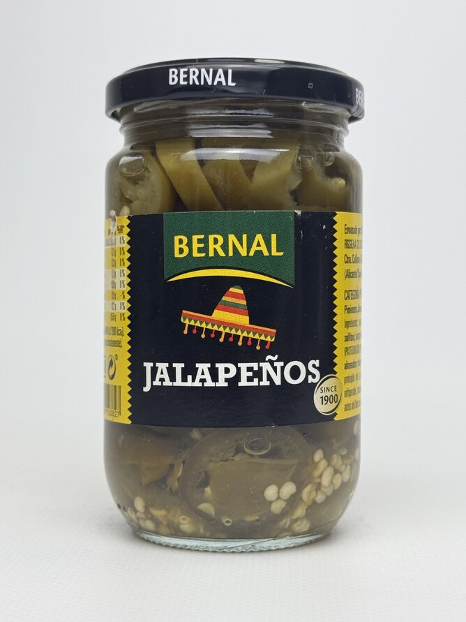 Перець Bernal гострий jalapeno 300 г